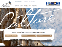 Tablet Screenshot of istria-culture.com